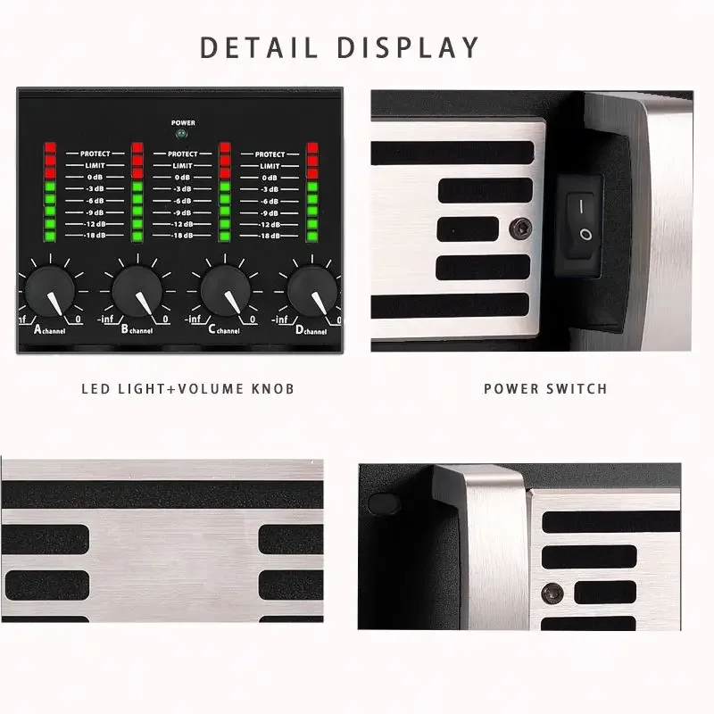 Professional Powerful Power Amplifier Made In China