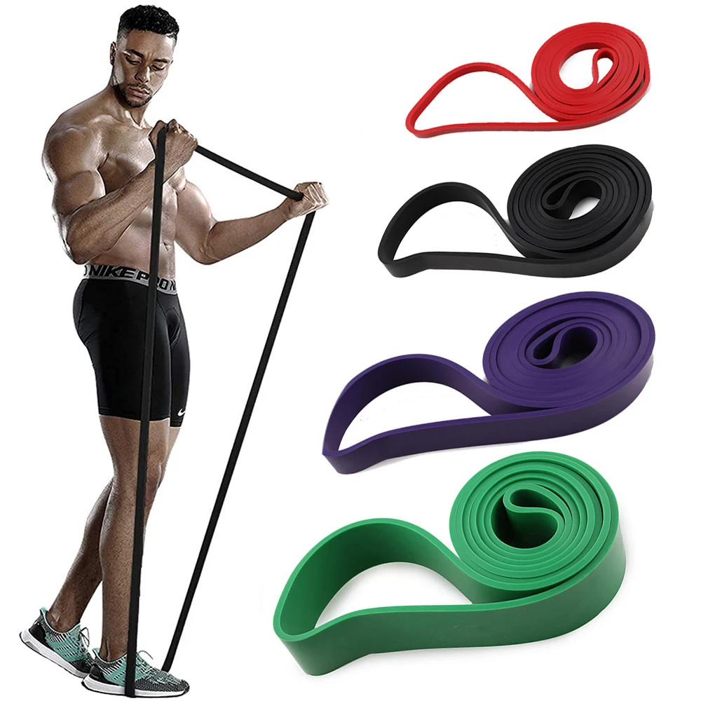 Stretch resistance band for exercise, elastic expander, fitness training, Pilates, home workout, 208cm