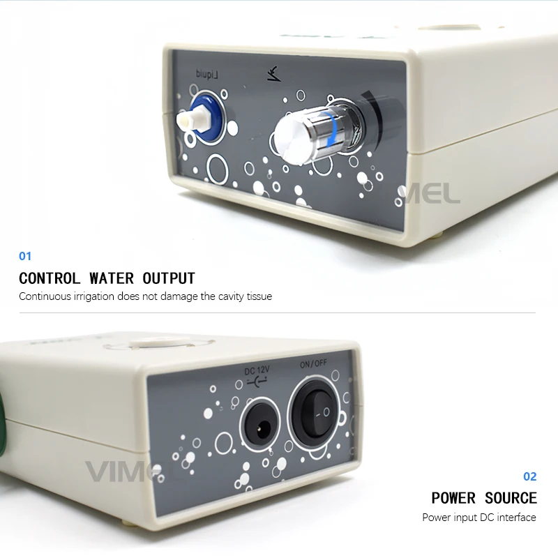 

Dental Oral Equipment water Supply Device Irrigation Device and Detachable Handpiece With Light