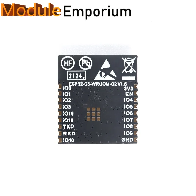 Picture 3: ESP32-C3-WROOM-02-N4 2.4GHz Risc-v 32-bit microcontroller wireless Bluetooth BLE5.0 IoT ESP32-C3-WROOM-02-N4 wireless module