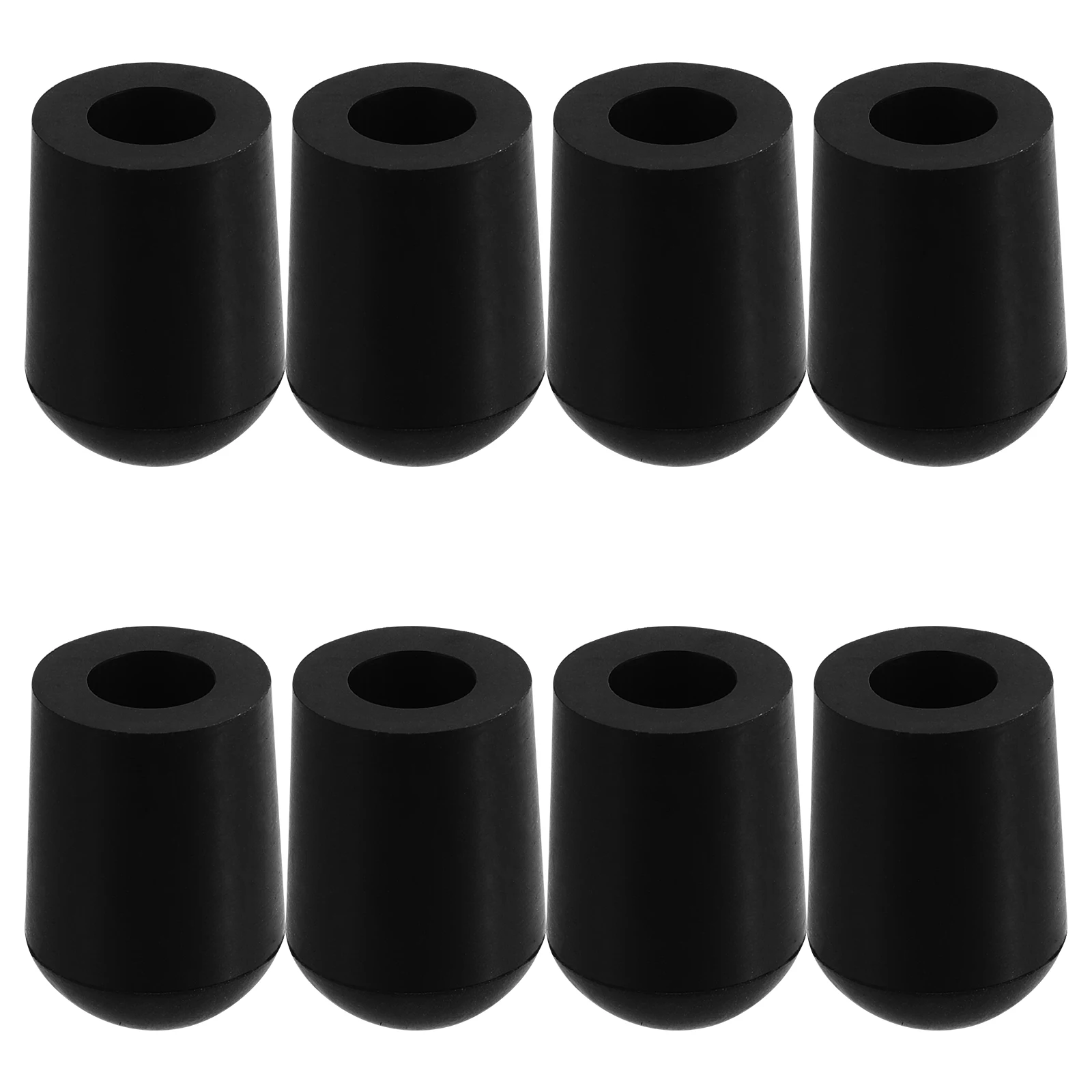 

8 Pcs Bass Anti Slip End Pin Cover Rubber Cello Endpin Floor Protector
