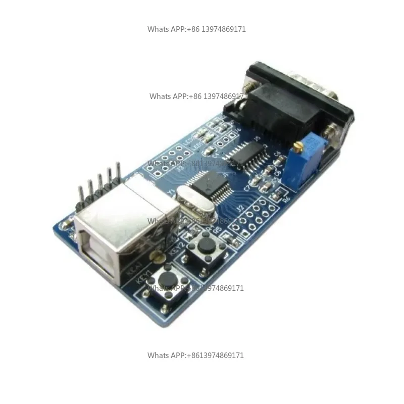 Microchip PIC18F14K50 Development Board USB Serial Communication Programmable Electronic Circuit Debugging Accessory Module
