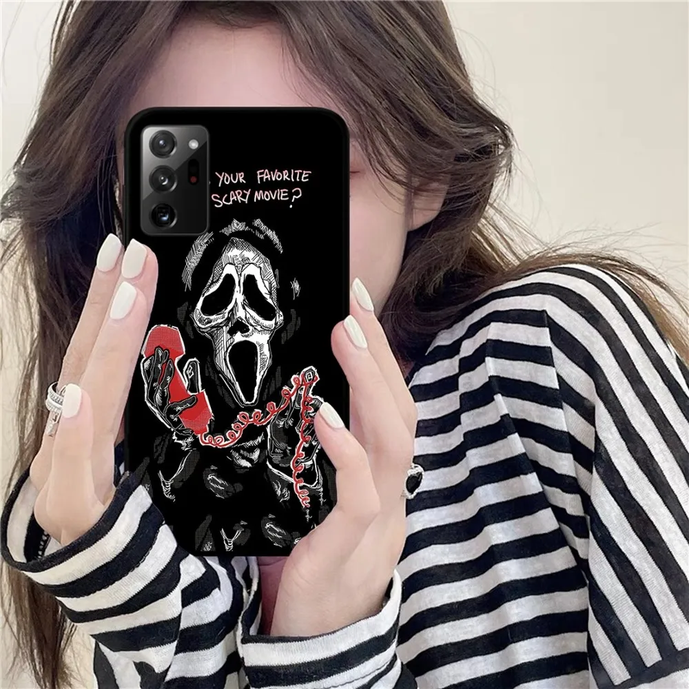 G-Ghostface-S-Scream Phone Case For Samsung Note 8 9 10 20 Pro Plus Lite M 10 11 20 30 21 31 51 A 21 22 42 02 03