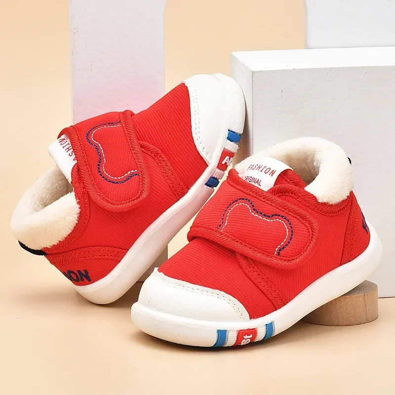 

Zapatillas Baby Walking Shoe WinterNew Infant Toddler 0-3 Year Old Boy Cotton Shoe Plush Girl Casual Shoes Anti Slip Child Shoes