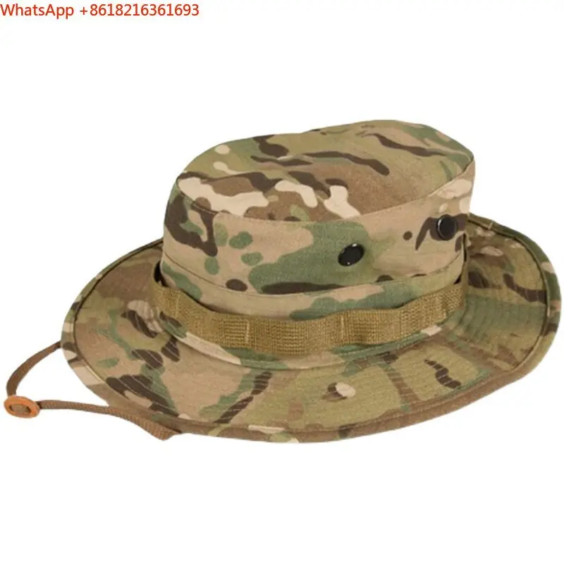 Limited Offer   Camouflage Hat Military Fan Tactical Round-brimmed Hat Outdoor Fisherman Fishing Hat
