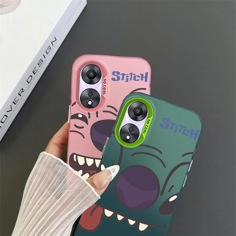 Stitch Disney looks great For OPPO Realme 5 8 10 11 i Pro C 2 15 20 21 31 33 35 53 55 9i Colorful Phone Case Soft Funda Silicone