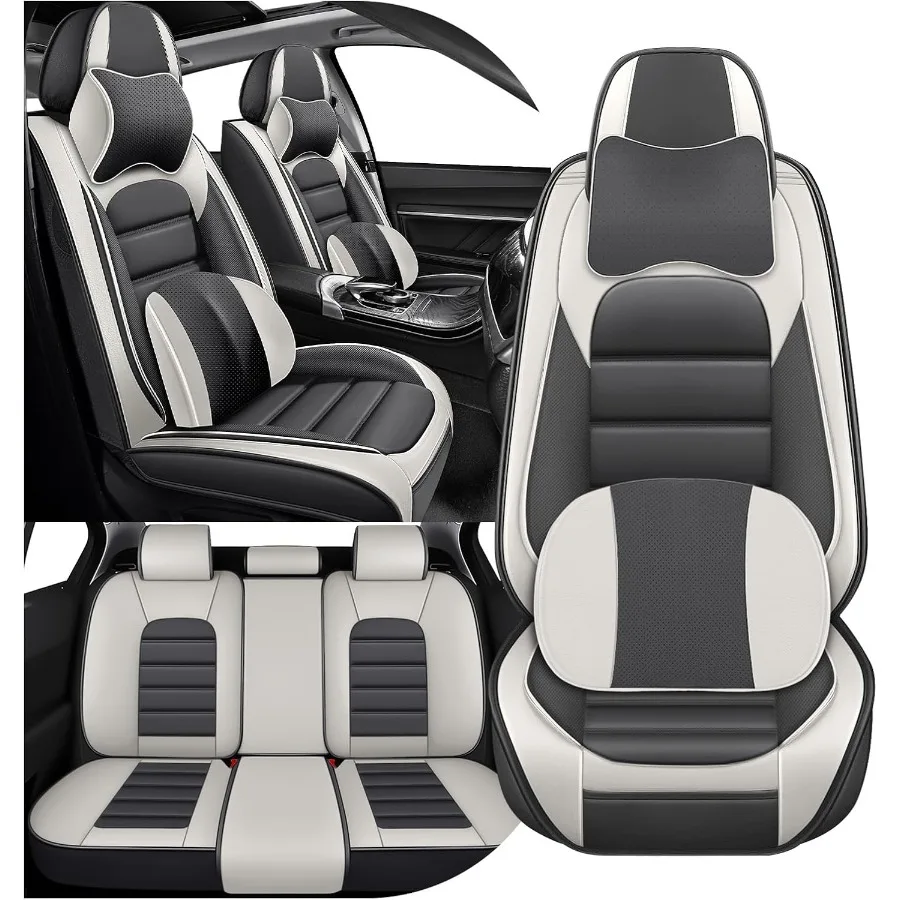 

Perfect Fit for Subaru Crosstrek 20162026 Waterproof and StainResistant Premium Leather Seat Covers with Full Coverage Protecti