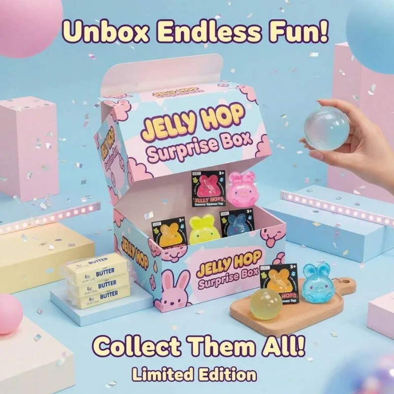 

Unique Squishy Mystery Box – Random 1 Toy, Encounter Exclusive Surprise, Soft Relief Gift