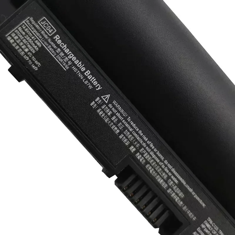 100% Original 2670mAh for HP JC03 JC04 TPN-W129 W130 Q186 Q187 C129 C130 HSTNN-LB7W/DB8E/PB6Y 240/245/246/250 G6 Laptop Battery