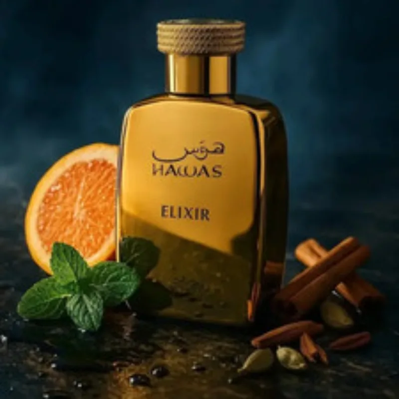 100 مللي عطور عربية أصلية RASASI Hawas Elixir Eau de Parfum Pour Femme Spray دائم عطر الفانيليا الشرقية كولونيا ماكياج