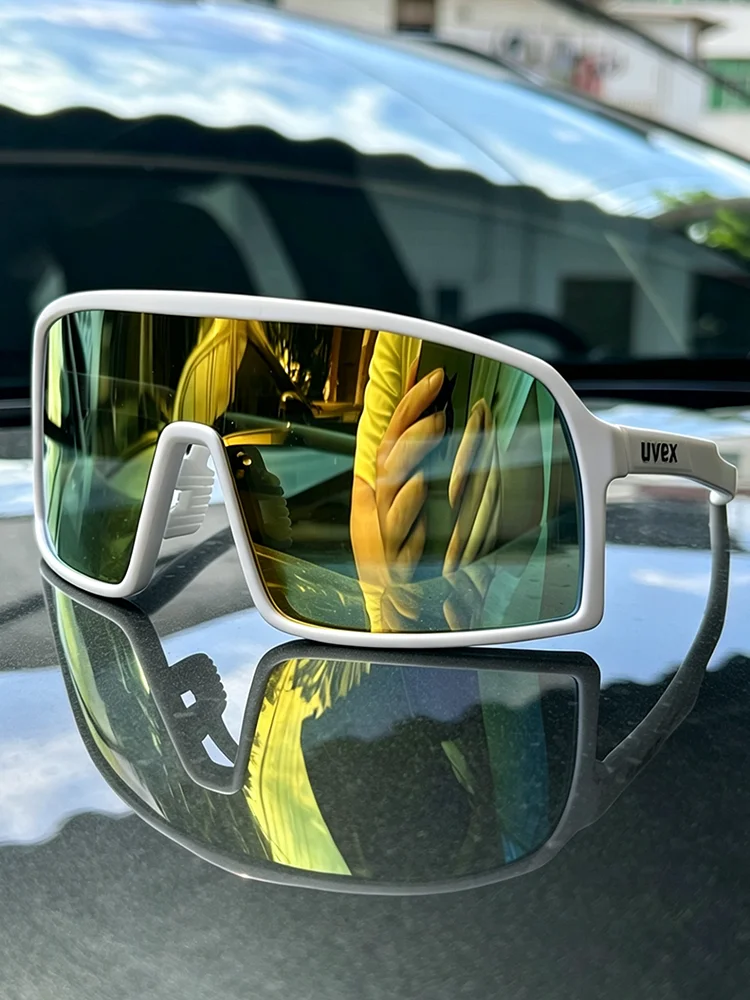 AliExpress Uvex Bicycle Glasses Cycling Sunglasses Road Mountain Speed Bike Glasses Bicycle Eyewear Men Women Outdoor Sports Sunglasses With box