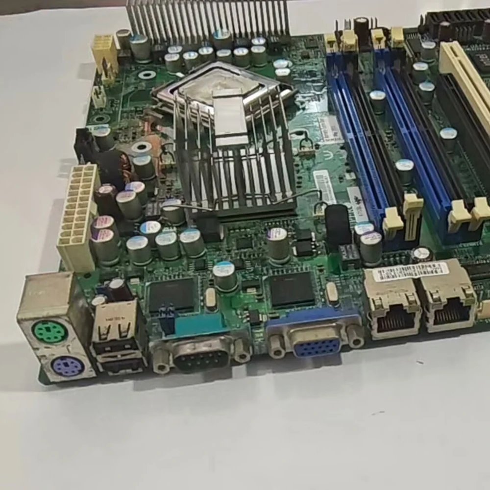 Industrial Control Computer Motherboard Dual Network Card X7SBL-LN2