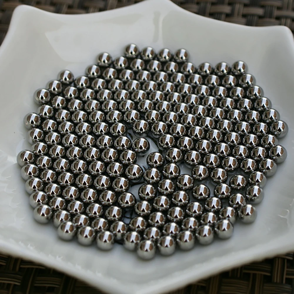 50-500Pcs Q235 Solid Iron Balls 1mm--8mm Steel Ball Gcr15 Grade Precision Ball