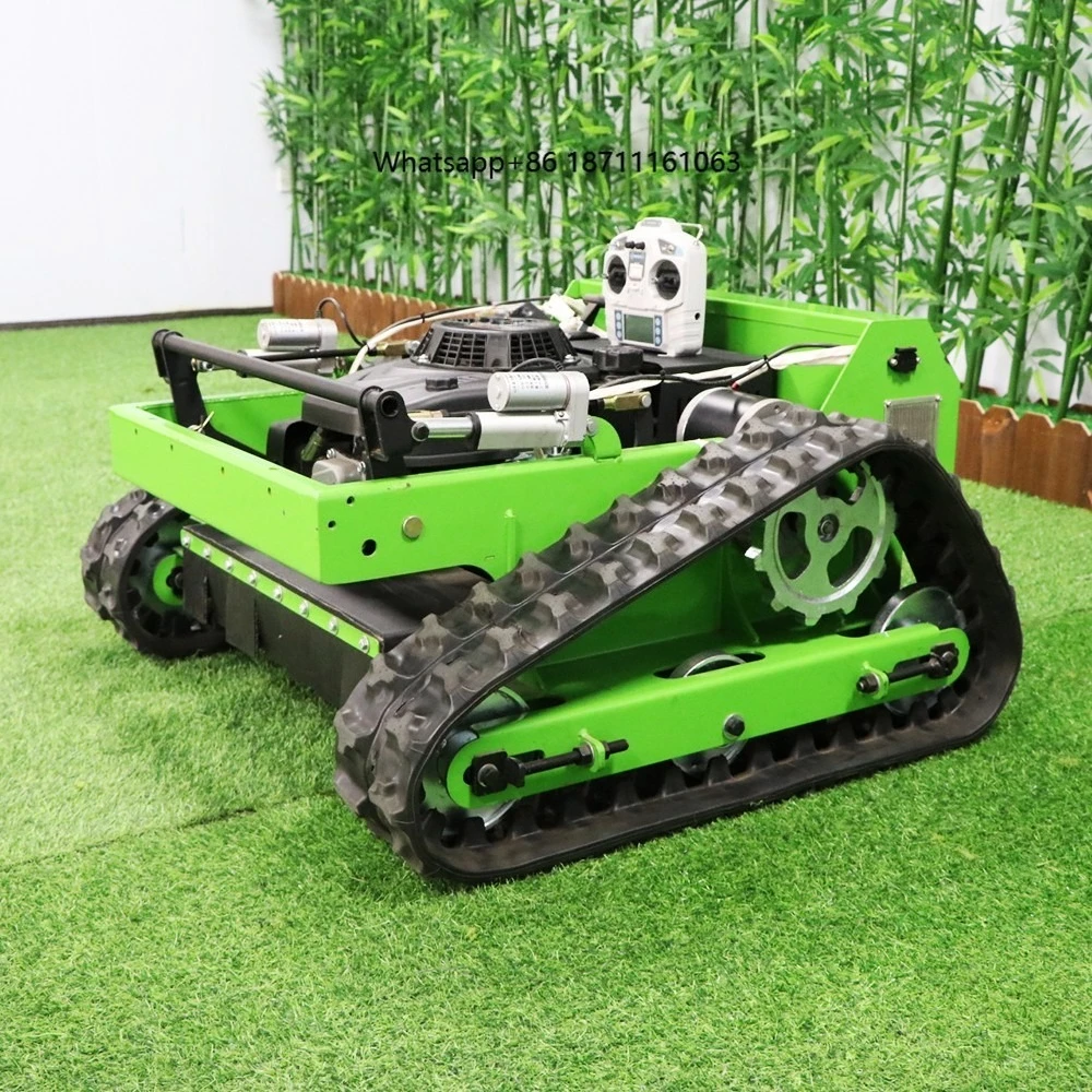 Remote Operated Lawn Mower Optimized for Agricultural Machinery Applications with Reliable Gas Engine Performance