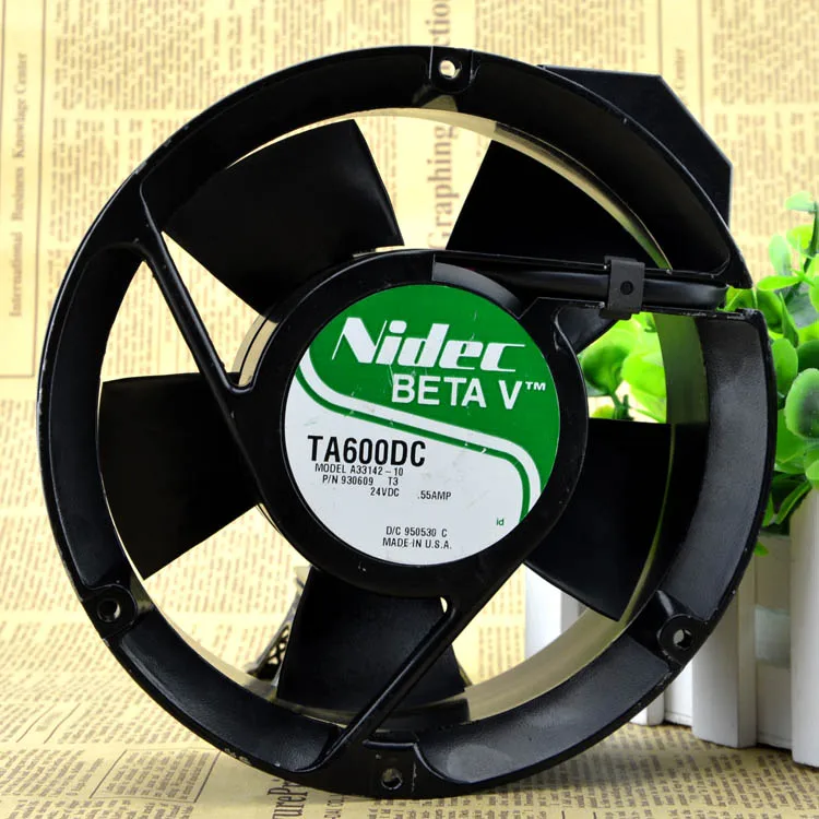 Новый оригинал TA600DC A33142-10 24V 0.55A 17050 170*50 mm вентилятор