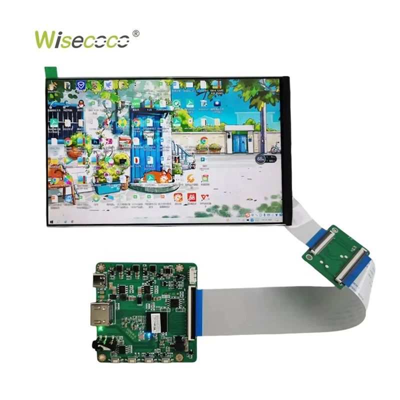Wisecoco Ips FHD 7 Inch Lcd Display 60HZ Frequency Landscape Screen 1920*1200 Mipi Lcd Module