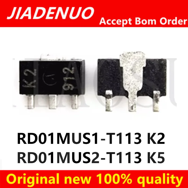 (5piece)100% New RD01MUS2 RD01MUS2-T113 K5 RD01MUS1 RD01MUS1-T113 K2 SOT-89 Chipset