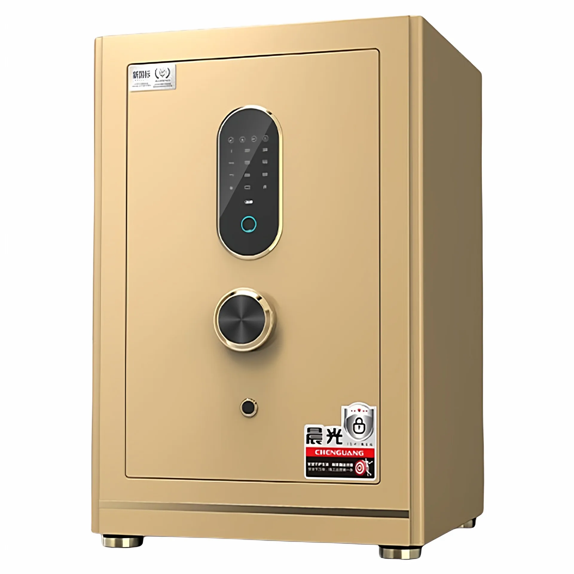 CX household can not move away anti-theft solid bold lock bolt 3C all steel facial recognition safe