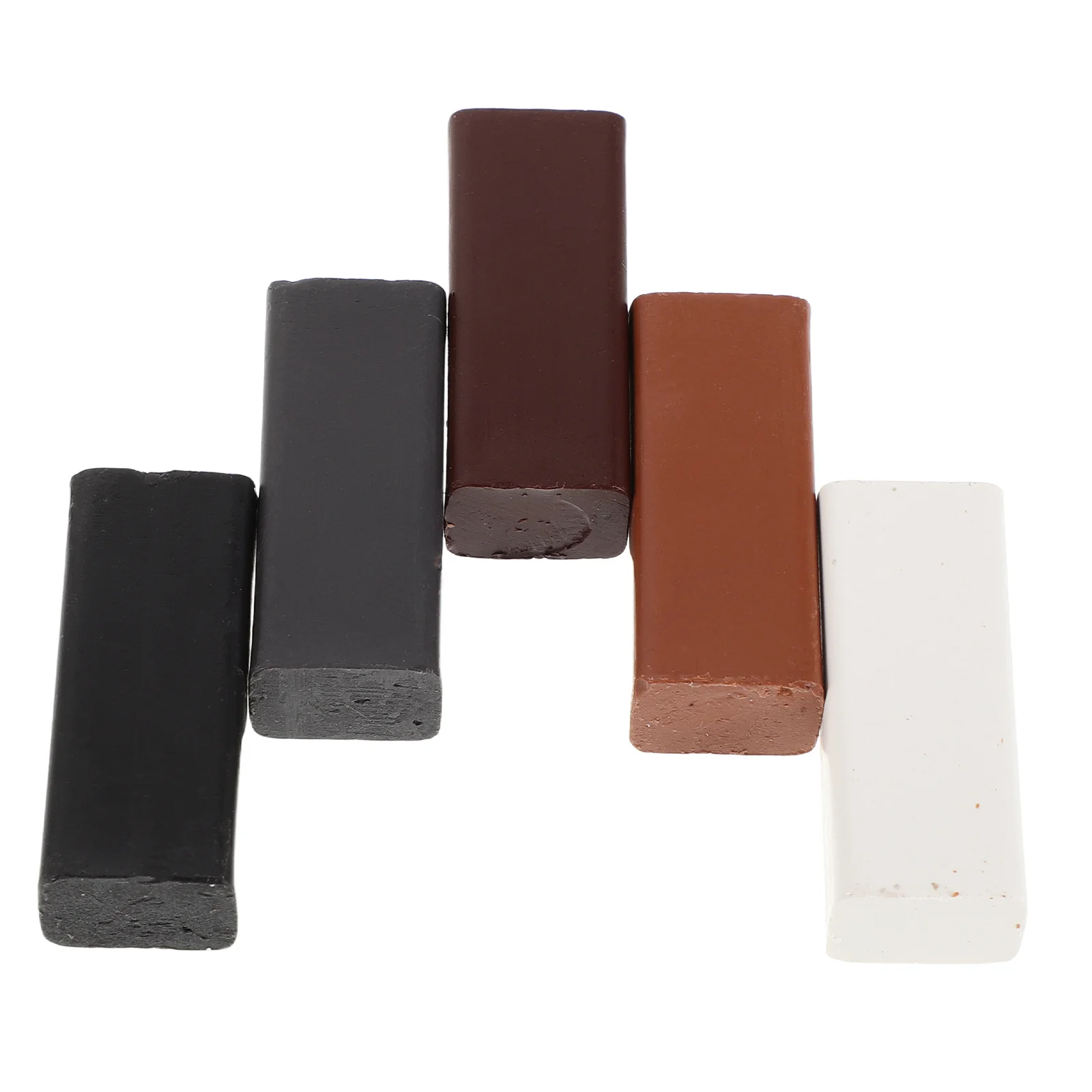 

5Pcs Wood Repair Wax Sticks Heat Melt Furniture Filler for Floor Scratch Repair Crayons Wood Cabinets Touch Up Pens