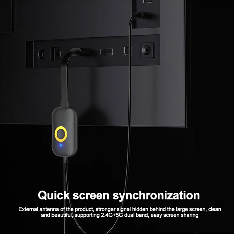 

B63B-4K HD Телефонный проектор Wi-Fi Беспроводной совместимый проектор Беспроводной ТВ-приемник Miracast Адаптер экрана дисплея