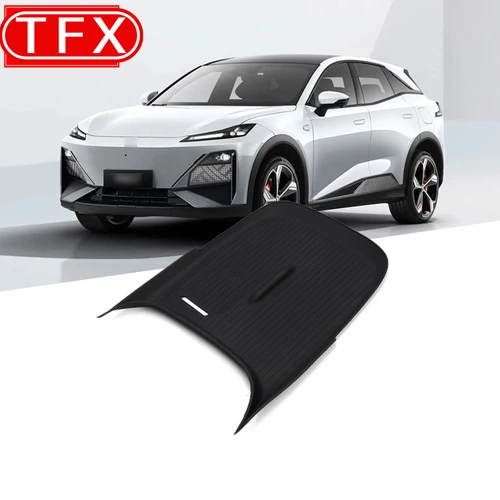 Imagen 2 del producto Para Changan Deepal S07 S7 estilo de coche Control Central carga inalámbrica almohadilla de silicona almacenamiento Central accesorios de alfombrilla a prueba de polvo