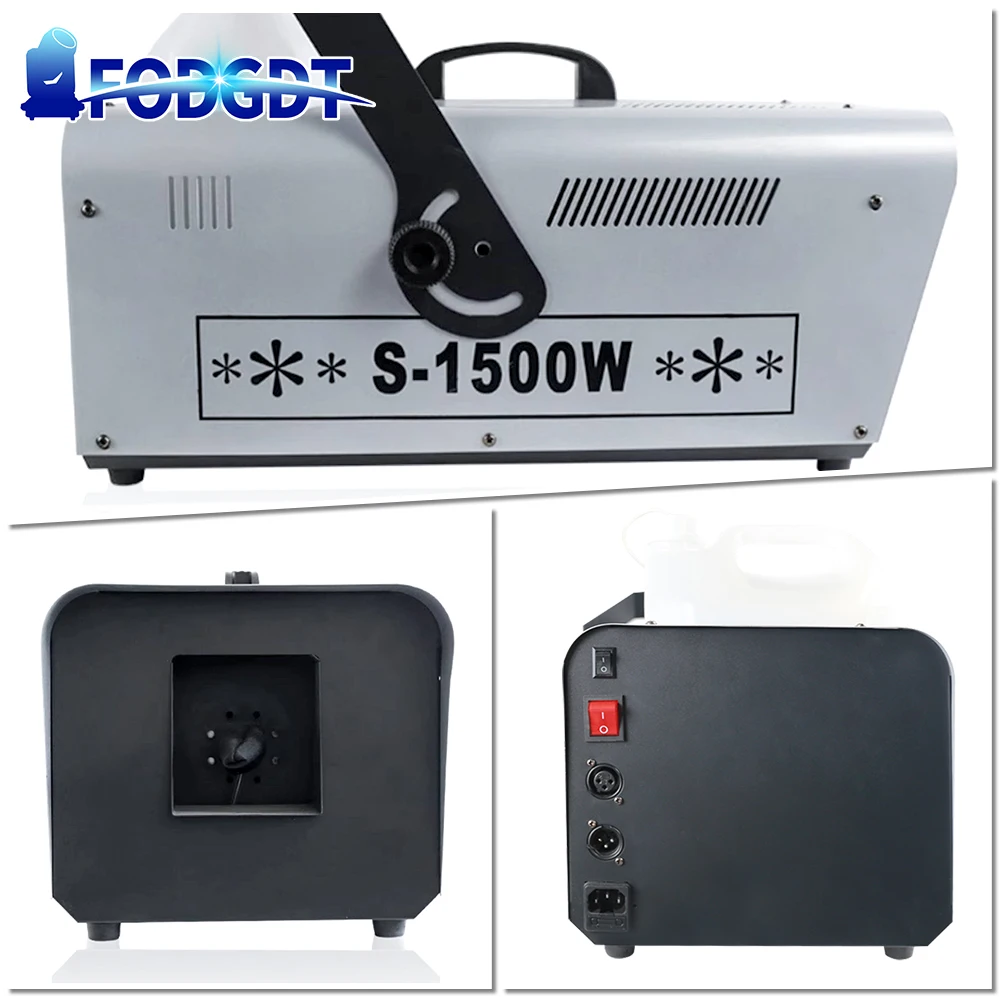 1500W Snowflake Machine Special Stage Professional Equipment With DMX Contorl Snow Machine For New Year Chrimas Wedding Winter