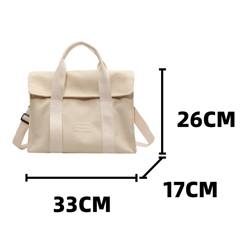 Bolsa de lona bege feminina, axila grande, bolsa de compras ecologicamente correta, bolsa de ombro para estudantes, escola, bolsas crossbody elegantes, unissex