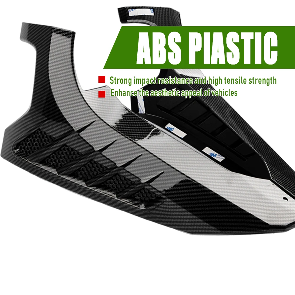 Peças de motocicleta com aparência de fibra de carbono, capa de luz de seta, proteção de lâmpada frontal para yamaha nmax155 N-MAX 155 nmax 155 2020-2024