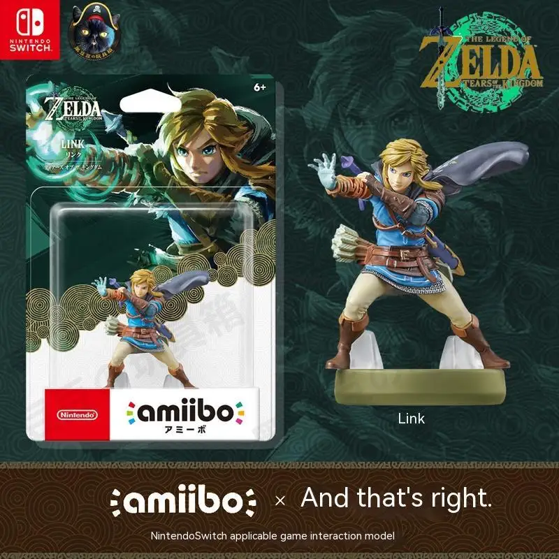 

New The Legend Of Zeldas: 8cm Tears Of The Kingdom Nfc Switch Anime Figures Breath Of The Wild Game Pvc Statue Model Toy Gifts