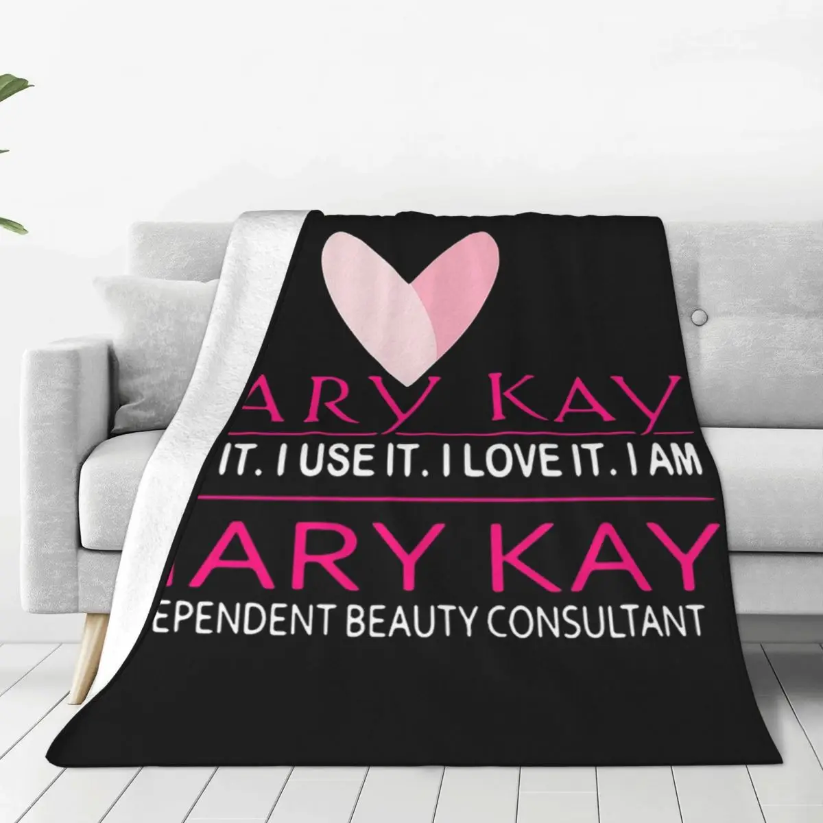 Top Mary Kay I Sell It I Use It Blankets Soft Warm Flannel Throw Blanket Bedspread for Bed Living room Picnic Travel Home Sofa