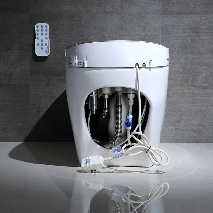 โถสุขภัณฑ์อัจฉริยะพร้อมระบบฉีดน้ำทำความสะอาด