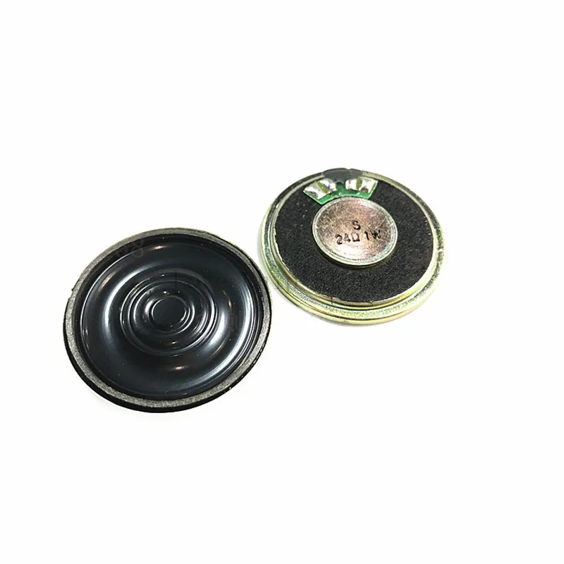 2pcs/lot New Ultra-thin Mini speaker 24 ohms 1 watt 1W 24R 24Ω speaker Diameter 35MM 36MM 3.5CM thickness 5MM