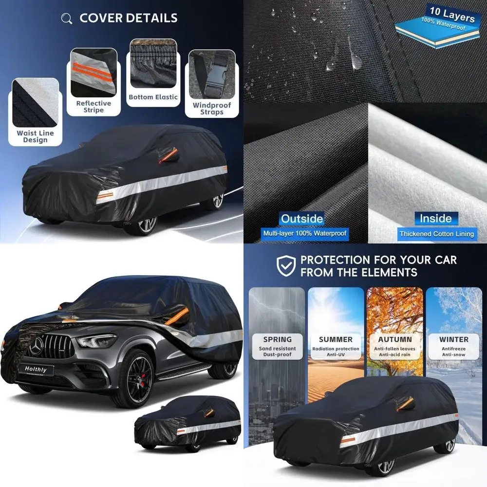 

All-Weather Custom Car Cover for Mercedes-Benz GLE Series, Waterproof Protection for GLE350, GLE400, GLE450, GLE43, GLE53, GLE63