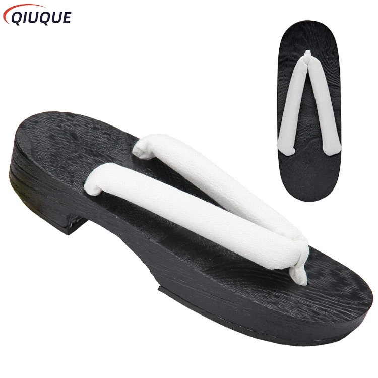 Women Geta Japanese Anime Kamado Tanjirou Nezuko Zenitsu Shinobu Kyoujurou Scaramouche Wanderer Cosplay Shoes Sabots Clogs