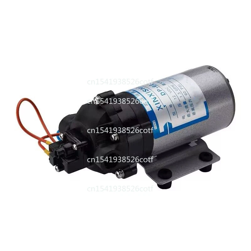 

12V 24V Self-Priming Pump Micro High-Pressure Diaphragm Pump Spray Pump Corrosion Resistant
