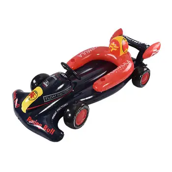 Nové nafukovací závodní auto plovoucí vesla jachta Red Bull vodní model PVC nafukovací vodní postel Red Bull F1 sedadlo 10 nejlepší prodej vodní bullet - №2