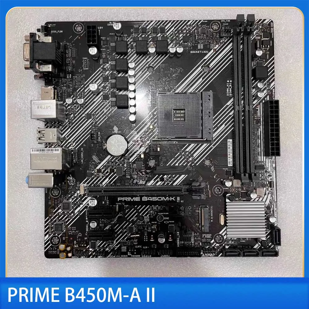 

For ASUS ATX Motherboard DDR4 128G PRIME B450M-A II