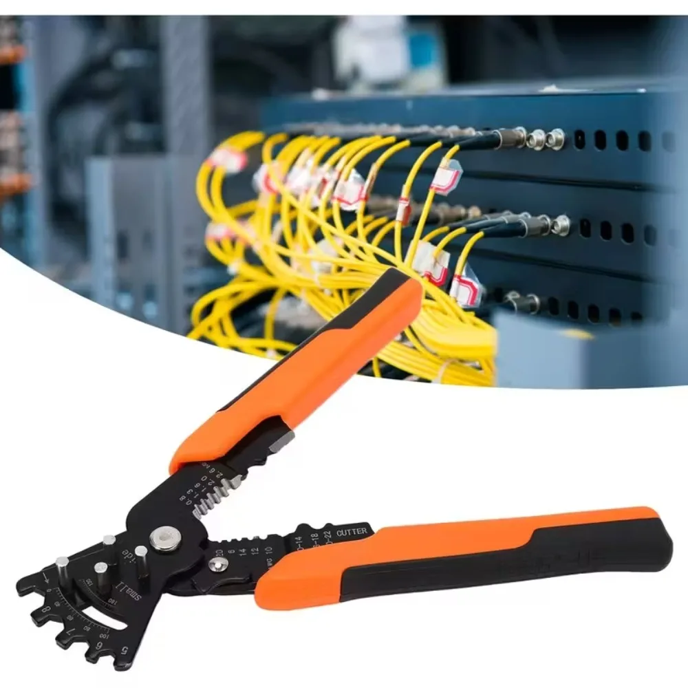 

Professional Wire Stripping Pliers for Electricians Cutting Stripping Skin Pressing Winding Tool