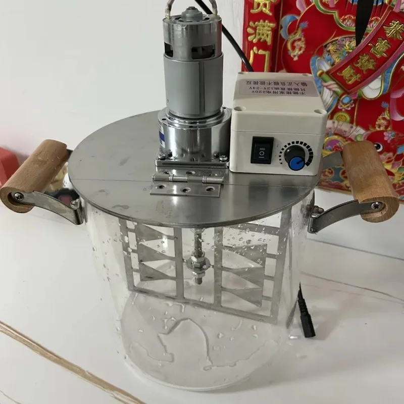 Оптовая продажа, 24 В, мини-портативная смесительная машина для мыла, емкость 5,5 л, автоматический миксер для мыла, 36 Вт, миксер для мыла ручной работы из нержавеющей стали 304