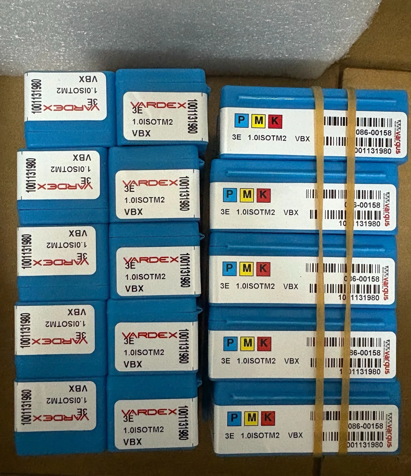 Режущие лезвия из твердого сплава 3E 1.0ISOTM2 VBX