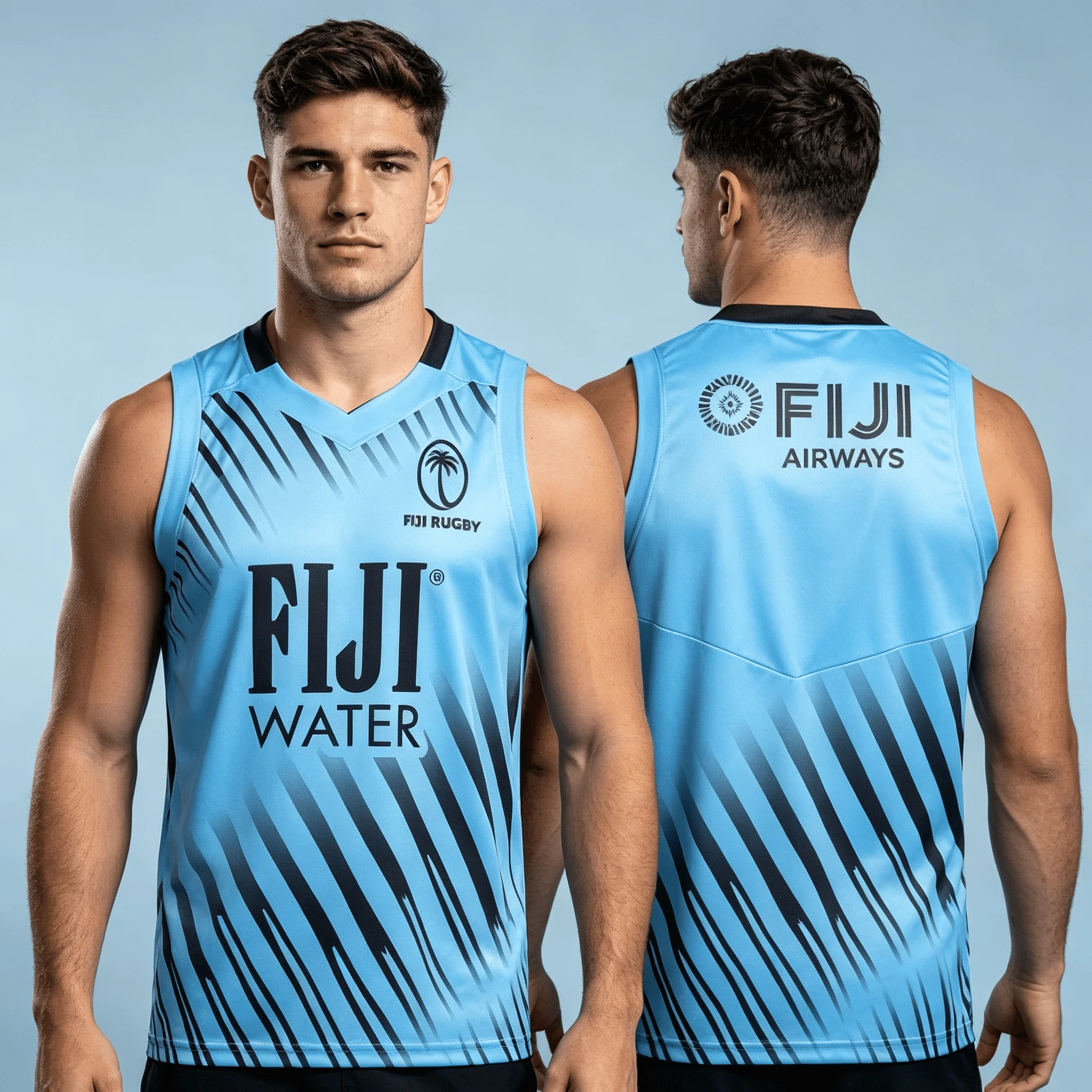 2026 Hot Sales Fiji Rugby Jersey Men's Women's Summer Sports Oversize Vest Breathable Quick Drying Streetwear Clothing Unisex