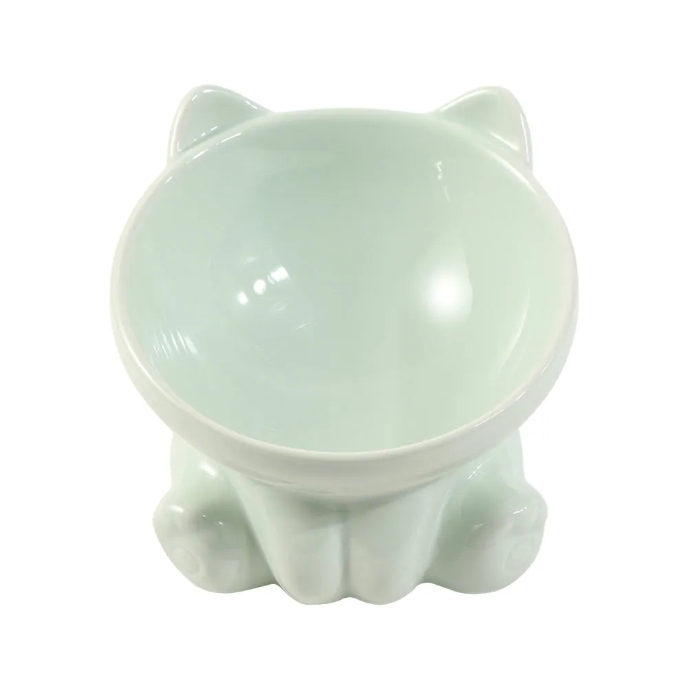 

Cat Feeder Supplies Drinking Eating Puppy Kitten Cat Food Bowl Water Feeder Container Pet Feeding Bowl Pet Supplies