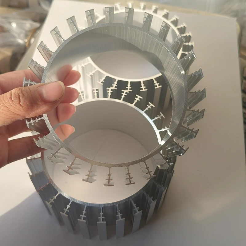 120x92mm Round LED Heatsink Aluminum Heat Sink for Household Lamp Radiator Replaceable customize