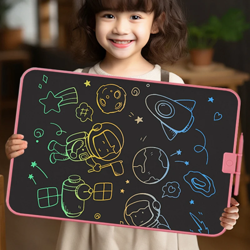 12/15/20Inch LCD Drawing Board Writing Tablet Digit Magic Blackboard Art Tools Painting Learning & Education Toys for Kids Gifts