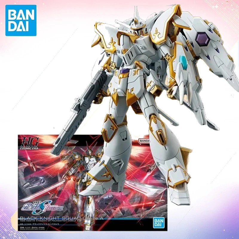 

В наличии Bandai Genuine HG Mobile Suit Gundam SEED FREEDOM Black Knight Squad Cal-re.A, аниме, сборная модель, игрушки, фигурка