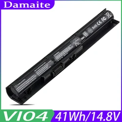 Damaiote 41WH V104 VI04 Laptop Battery For HP ProBook 450 G2 450 G3 440 G2 Envy 14 15 17 Series 756745-001 756479-421 2600mAh