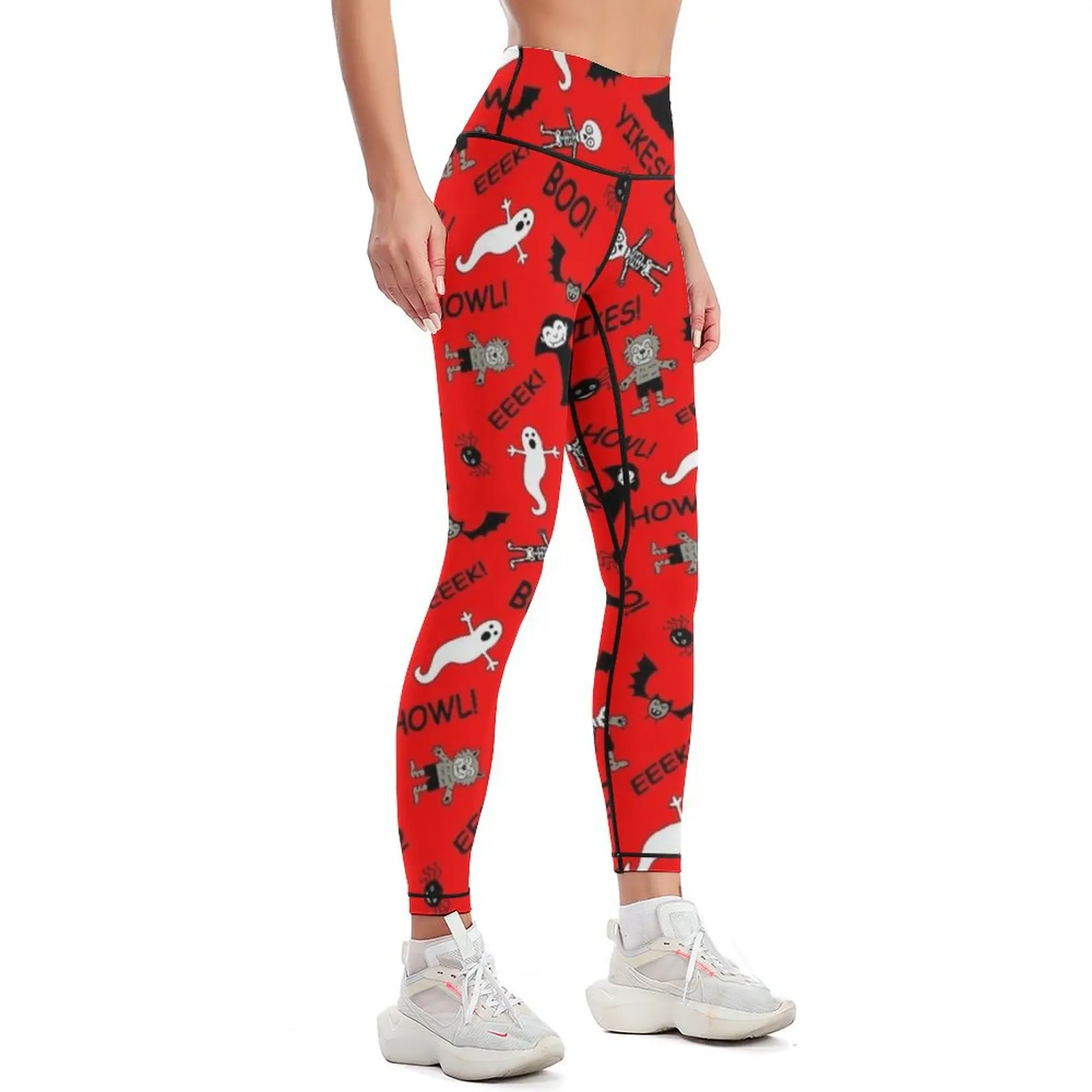 Dracula and Friends Leggings Fitness's gym clothes legging push up Women's pants Womens Leggings