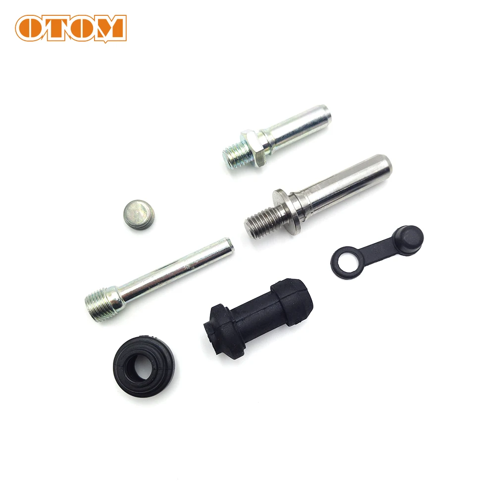 Motorcycle Accessories Front Rear Brake Repair Kit Rubber Sleeve Pin For NISSIN Brake Callipers Pump HONDA YAMAHA Off-Road Bikes