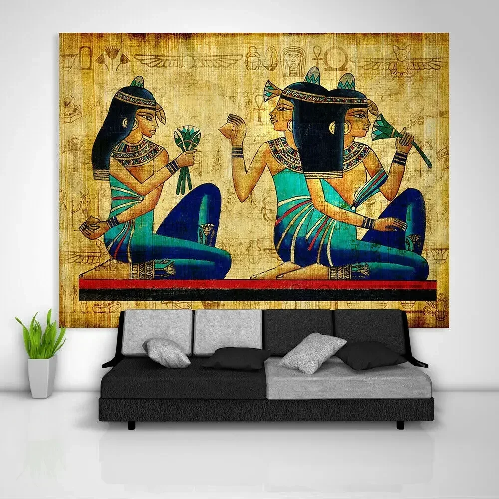 

Egypt Painting Tapestry Art Wall Hanging Sofa Table Bed Cover Home Decor
