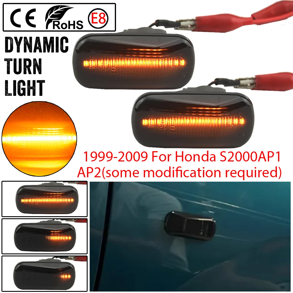 LED Side Marker Light 2002-2006 For Honda Integra DC5 Type R Models Turn Signal Lamp